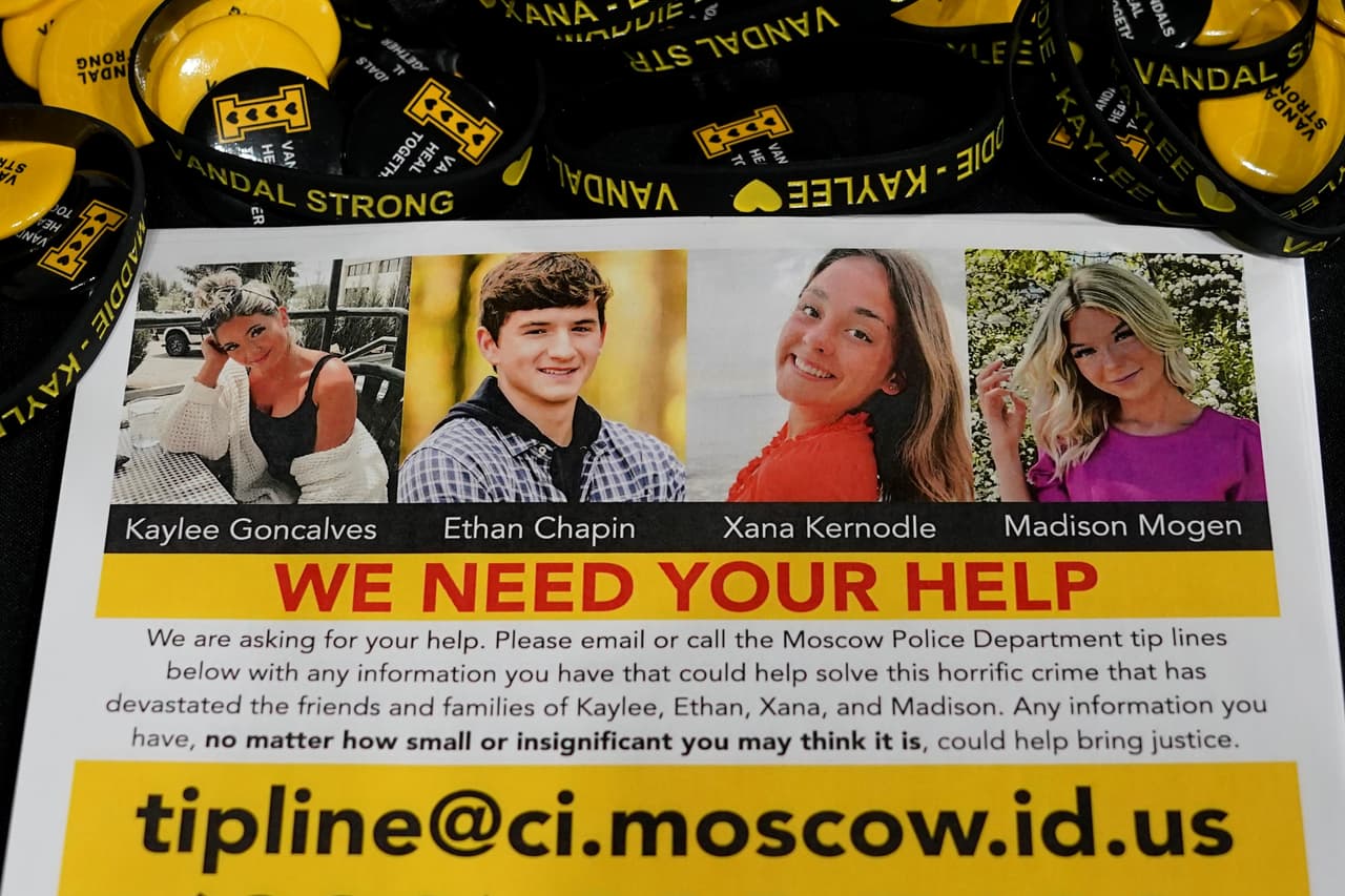 Detienen a un sospechoso por el misterioso crimen de cuatro universitarios de Idaho