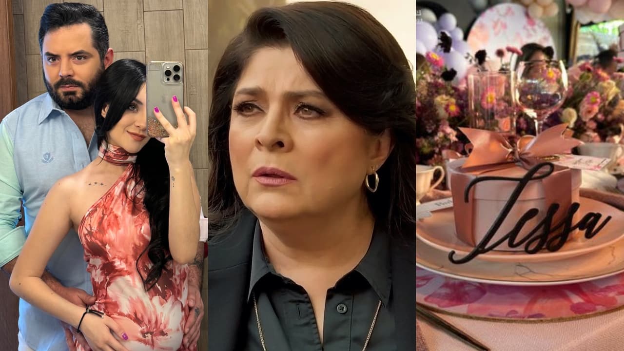 ¿Ahora sí fue invitada Victoria Ruffo? José Eduardo Derbez y su novia celebran nuevo 'baby shower'