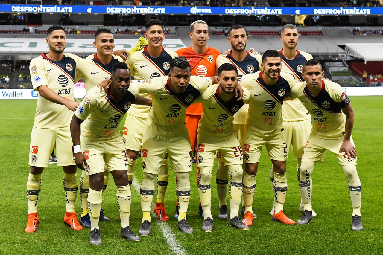 El once inicial dispuesto por Miguel Herrera en las Águilas del América.