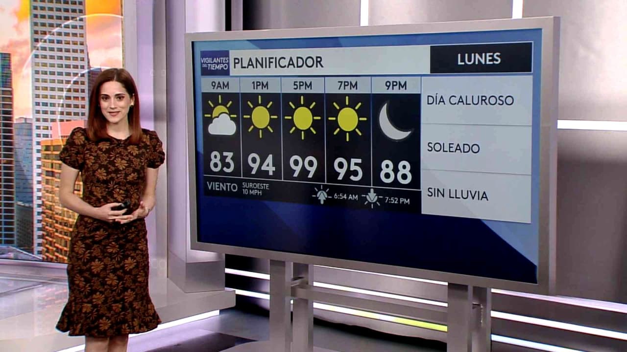 Pronóstico del tiempo hoy en Houston: Día caluroso, soleado y sin lluvia; el termómetro alcanzará 101 °F