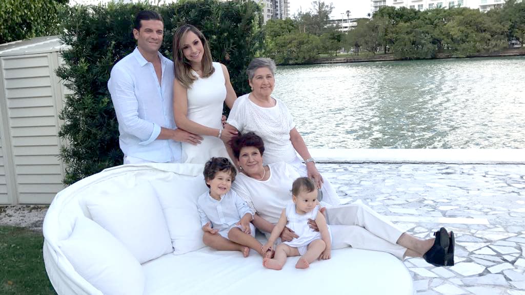 Este día quedará grabado para siempre en la memoria de Satcha, para ella fue muy especial tener a su familia completa.