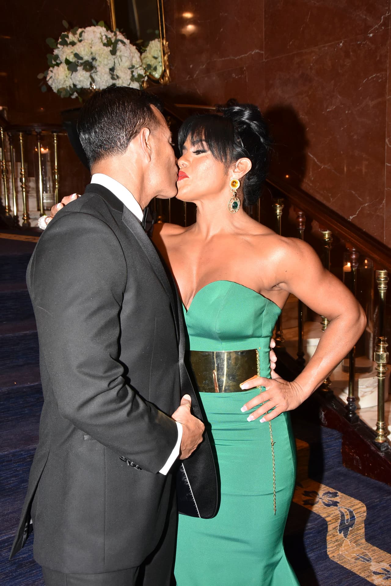 Maripily se siente querida y es evidente que su relación con José le causa felicidad.