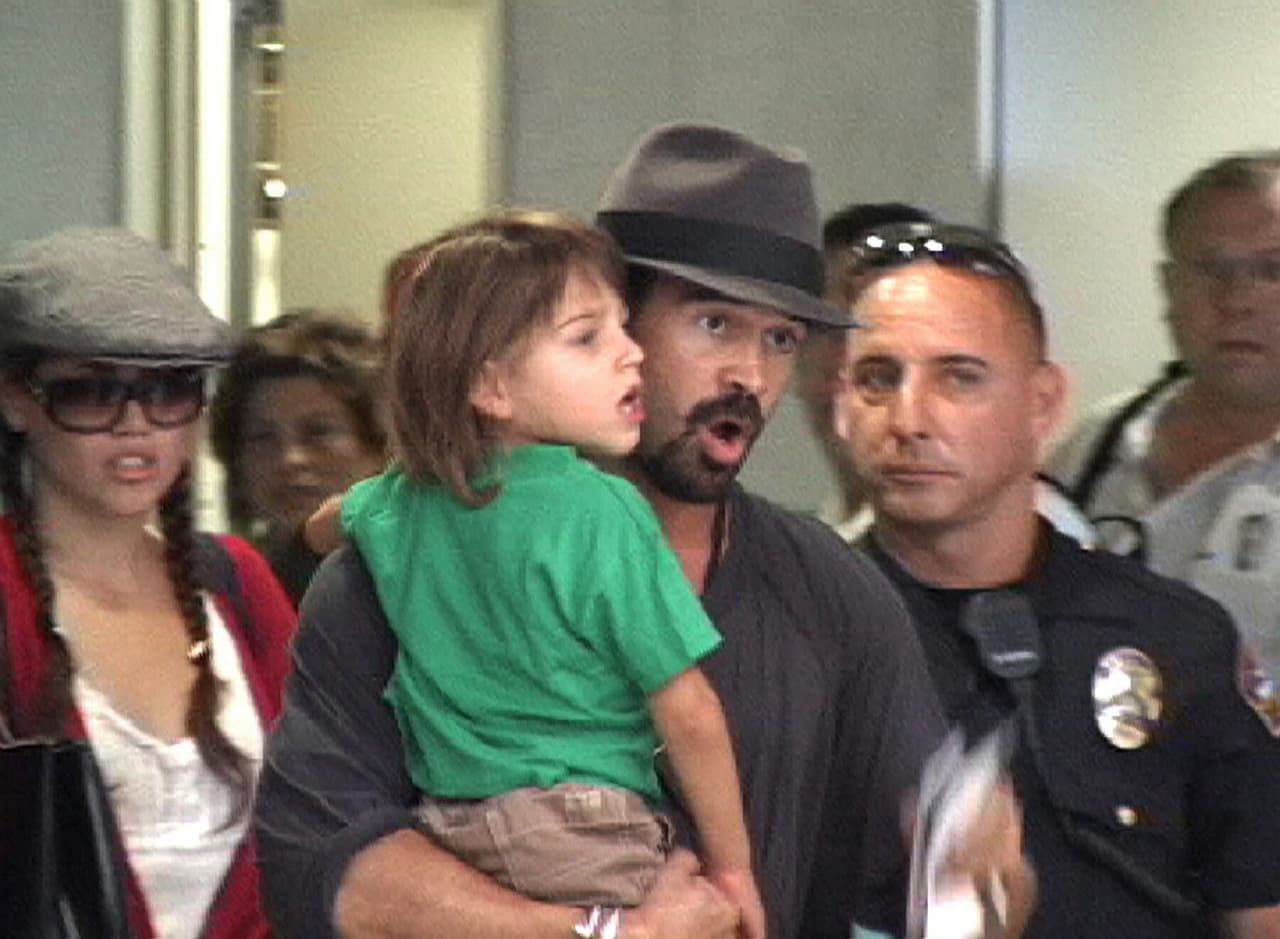 Collin ha expresado que James ha tenido una infancia feliz y esto lo ha ayudado a ser un mejor hombre.