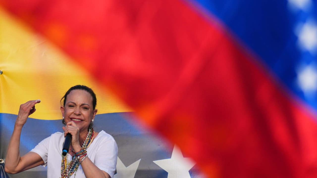 María Corina Machado habla sobre publicación de Trump de agregar a Venezuela como el edo. 51 de EEUU