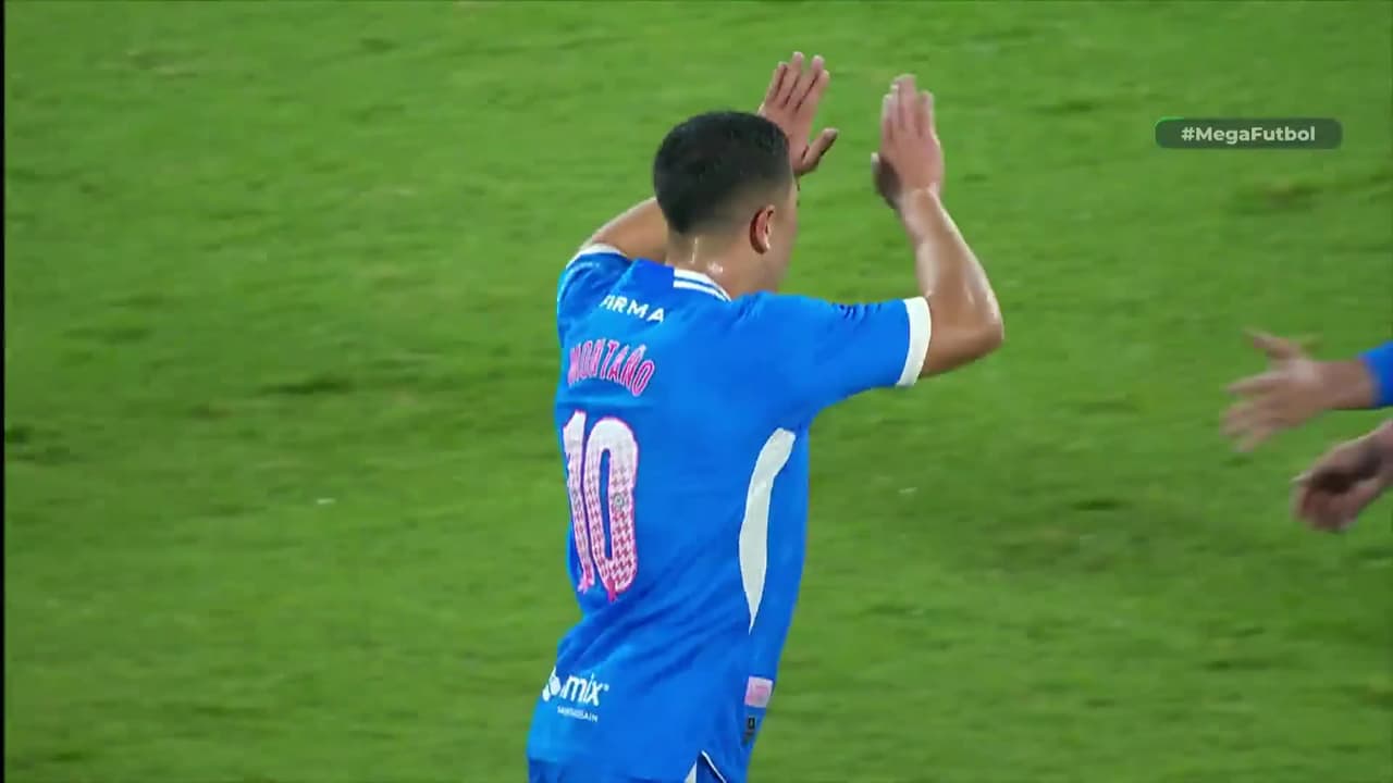 ¡La Máquina responde! Andrés Montaño clava de volea un golazo para acercarse al empate