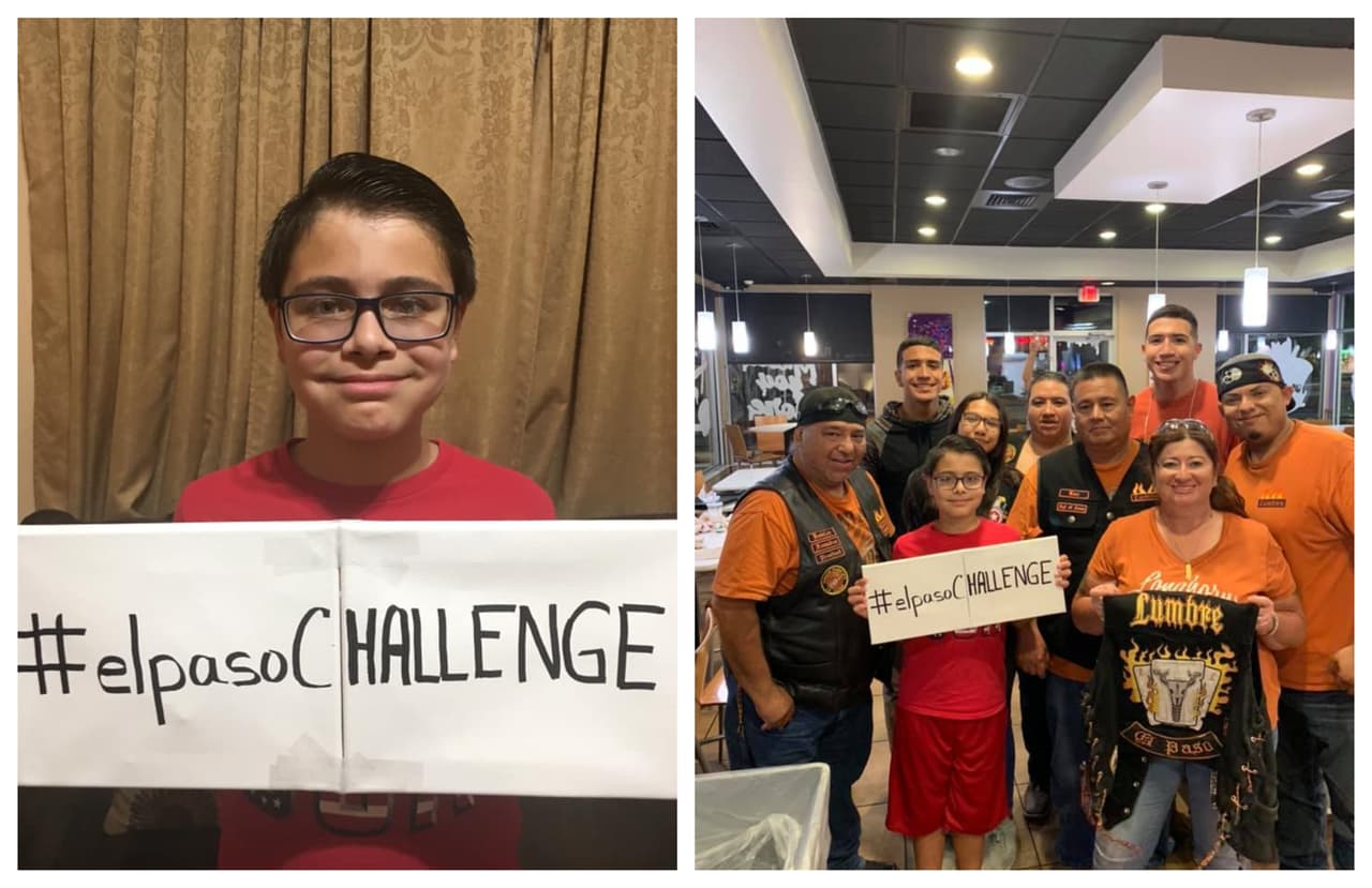 Niño crea #ElPasoChallenge pidiendo a las personas que hagan 20 actos de bondad