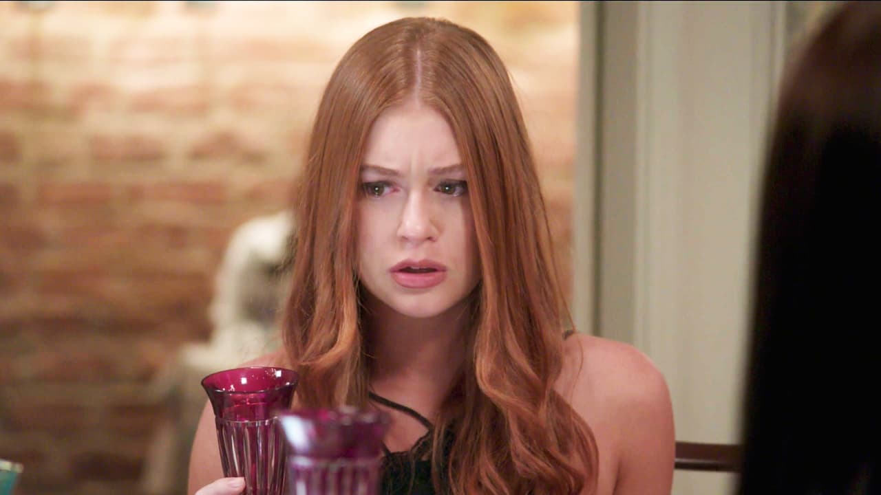 Su cabello pelirrojo lució en las pruebas posteriores.