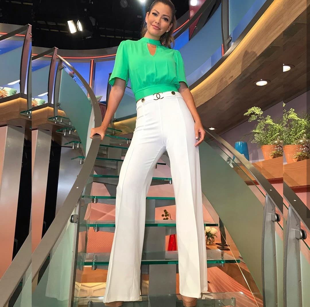 Todos los días en Despierta América regala sonrisas al público que la admira por su trayectoria en la televisión.