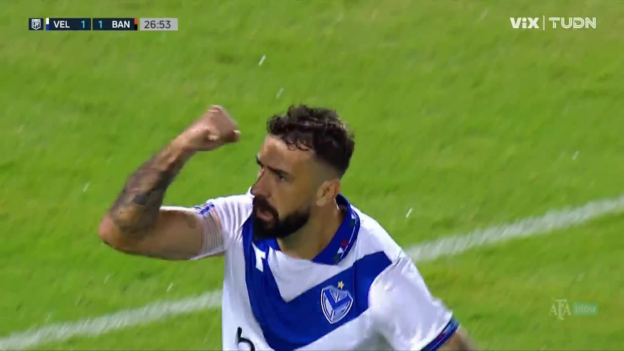 ¡Están parejos! Vélez Sarsfield iguala los cartones 1-1 con Banfield