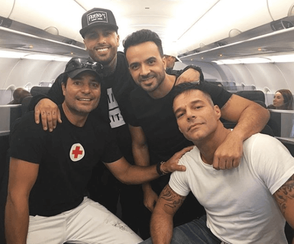 Asimismo, otros famosos puertorriqueños como Chayanne, Nicky Jam y Ricky Martin unieron esfuerzos para la reconstrucción de la 'Isla del encanto'.