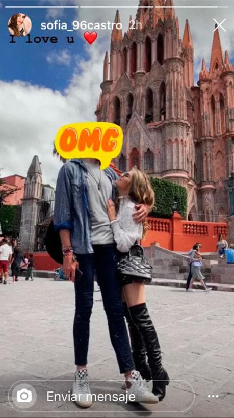 El pasado mes de septiembre
<b><a href="https://www.univision.com/temas/sofia-castro">Sofía Castro</a></b> comenzó a compartir fotografías con su pareja, y aunque al inicio no mostró el rostro, ahora no les importa hacer público su amor.
