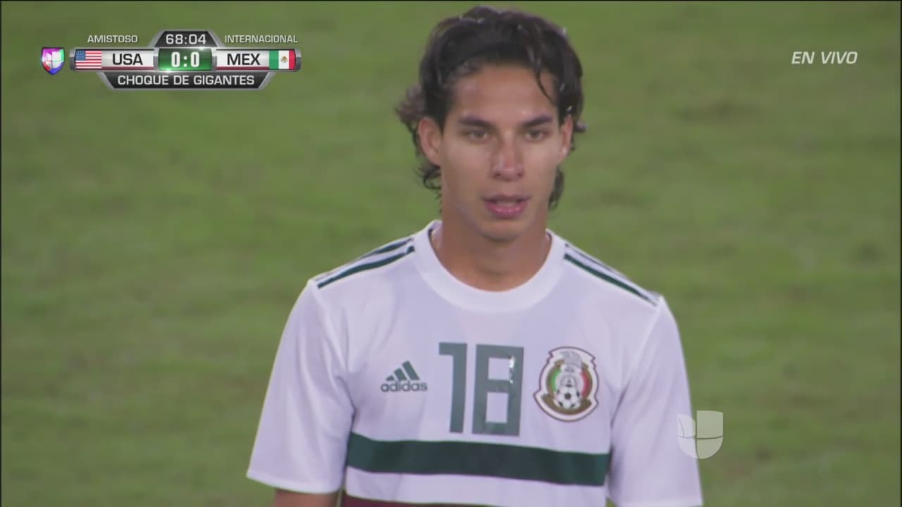 Diego Lainez, el jugador más destacado de México ante Estados Unidos