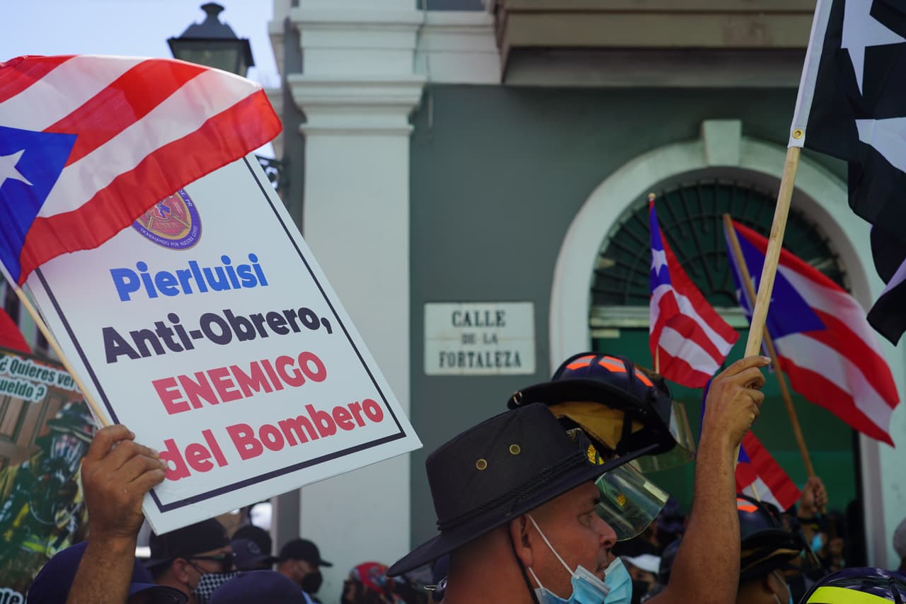 Antes de esta manifestación, los bomberos no habían tenido una respuesta.