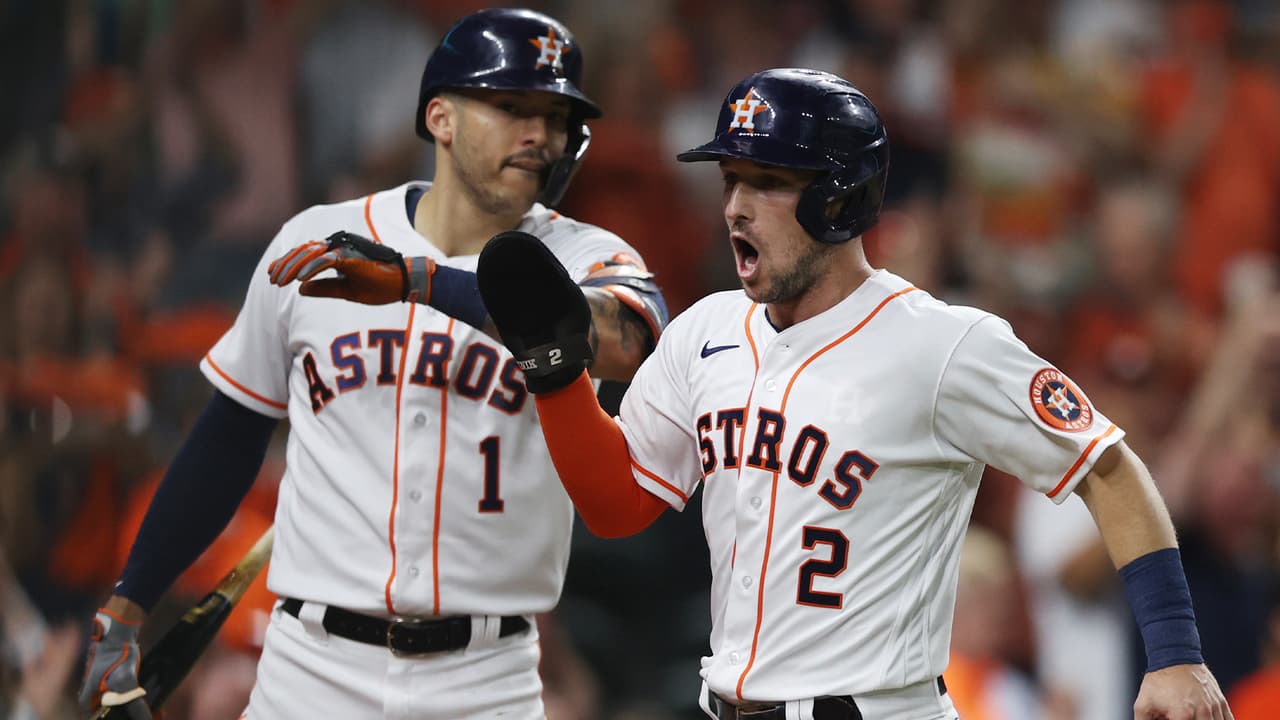 Astros llegaron a esta final de las Grandes Ligas tras ganar la División Oeste de la Liga Americana. Después vencieron a los Medias Blancas de Chicago y por último acabaron con los 
<a href="https://www.univision.com/local/houston-kxln/houston-astros-serie-mundial-red-sox-fotos">Medias Rojas de Boston</a>.
