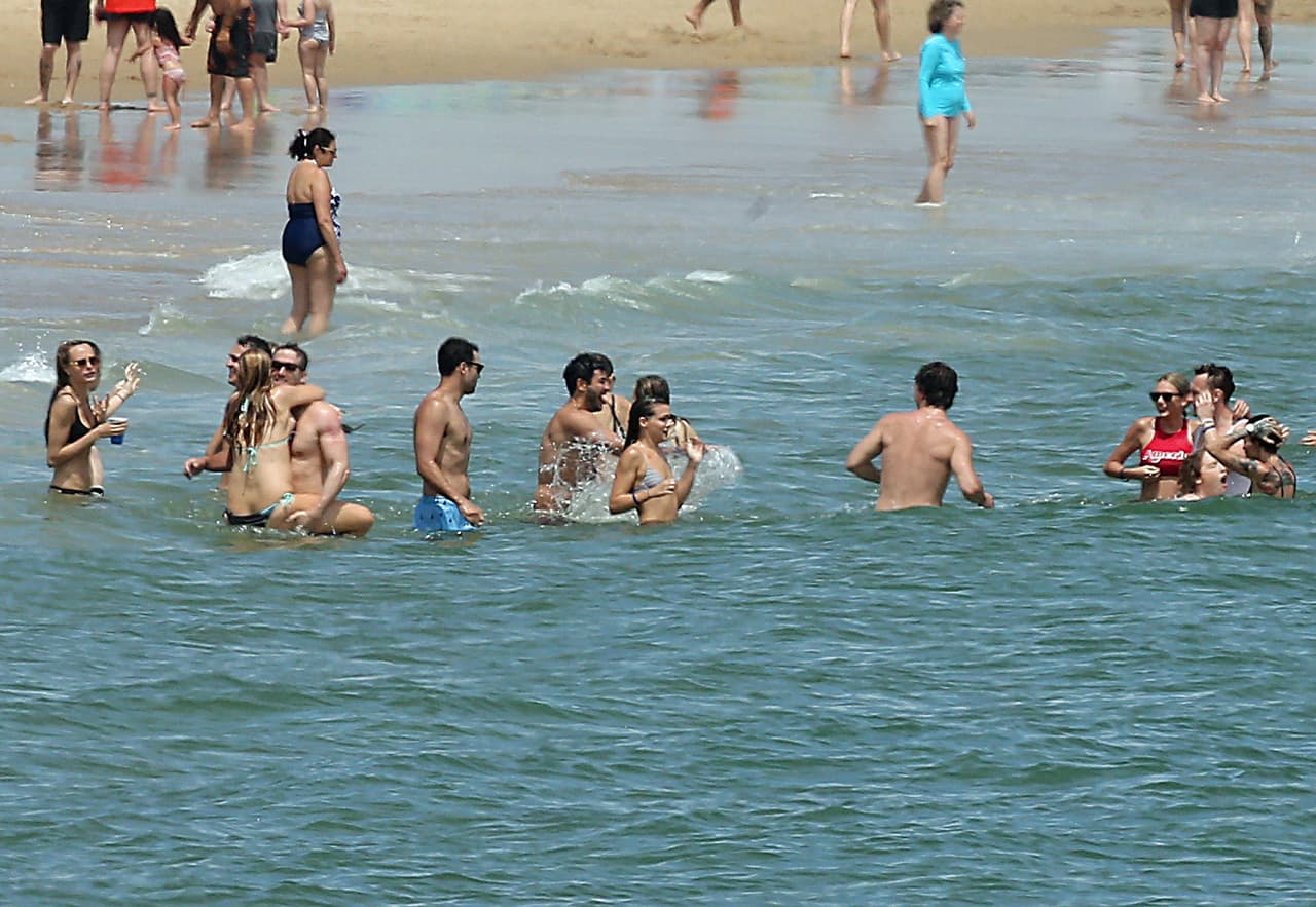 No estuvieron solos, Swift invitó a su 'squad' de lujo.