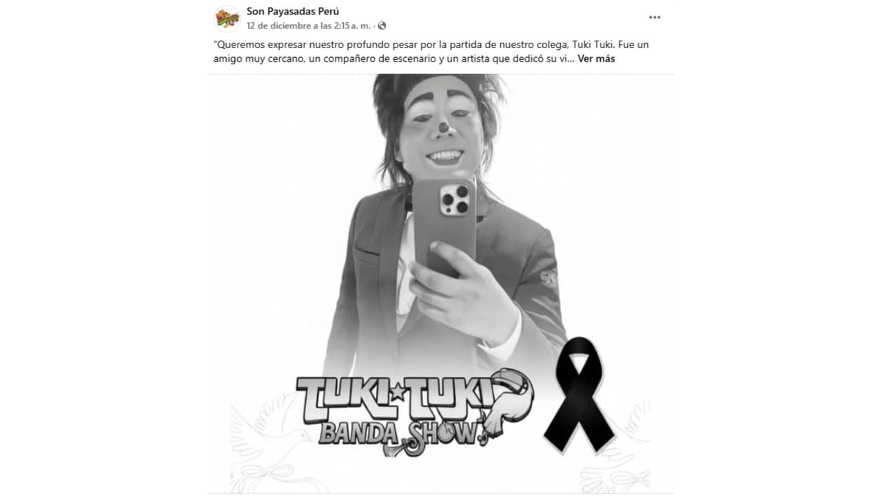 Así despidieron a 'Tuki Tuki'.