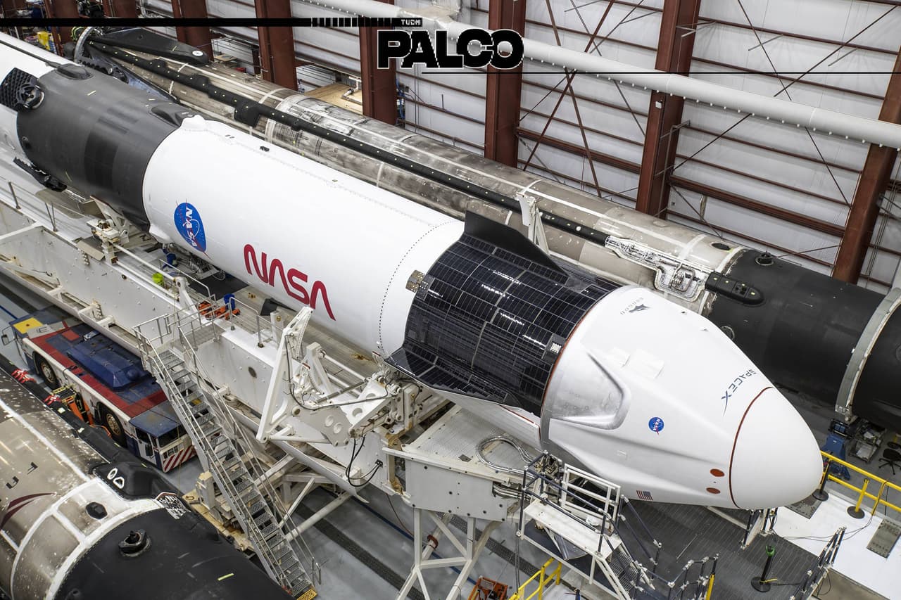 Palco | Misión #CrewDragon de SpaceX envía cohete al espacio con cuatro astronautas de la NASA