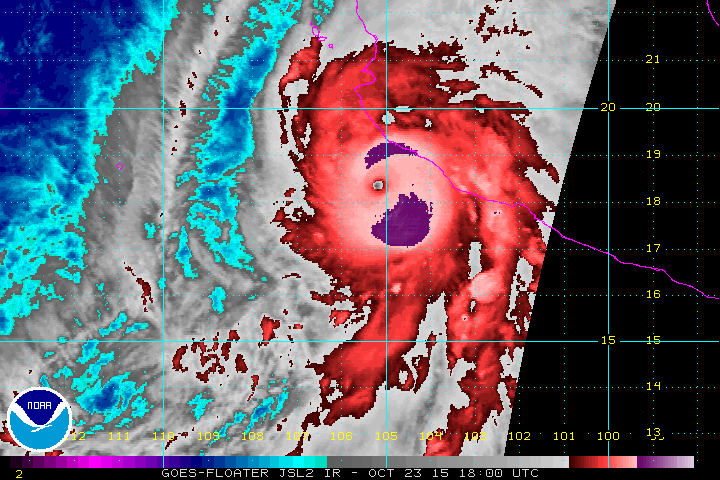 Huracán Patricia golpea también economía de México