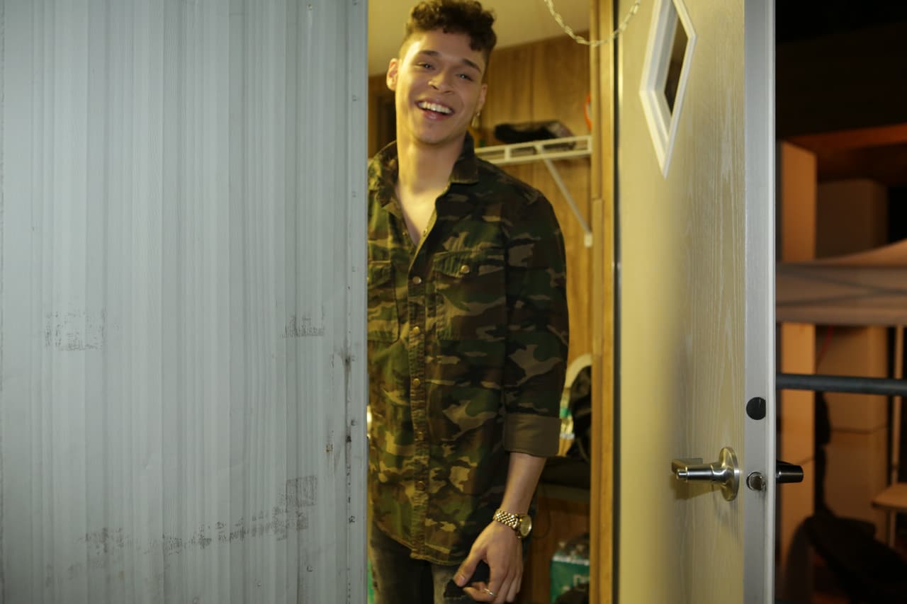 Encontramos a Garmandy muy risueño.