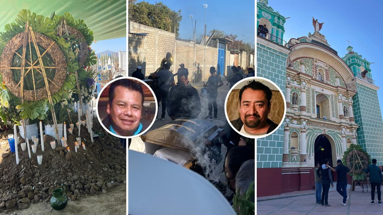 Marciano Martínez Jiménez y José Romero Pérez, los dos 
<a href="https://www.univision.com/local/san-francisco-kdtv/supervisores-del-condado-de-san-mateo-votaron-a-favor-de-destinar-750-000-dolares-para-ayudar-con-gastos-de-vivienda-a-las-familias-de-los-campesinos-que-fueron-victimas-del-tiroteo-del-23-de-enero-en-half-moon-bay-donde-murieron-siete-personas">campesinos mexicanos asesinados en Half Moon Bay</a>, California, ya descansan en Oaxaca, su tierra.
<br>