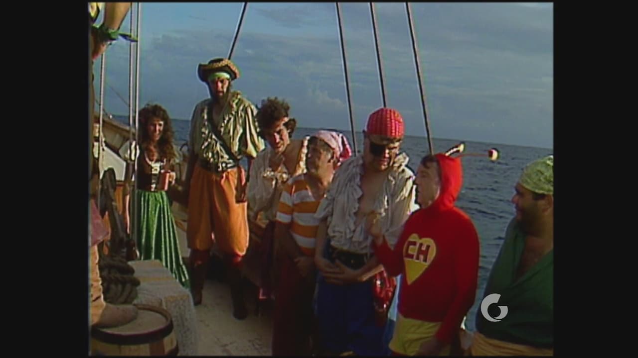 'Los Piratas' se la pasan de mar en mar robando y ocultando tesoros.