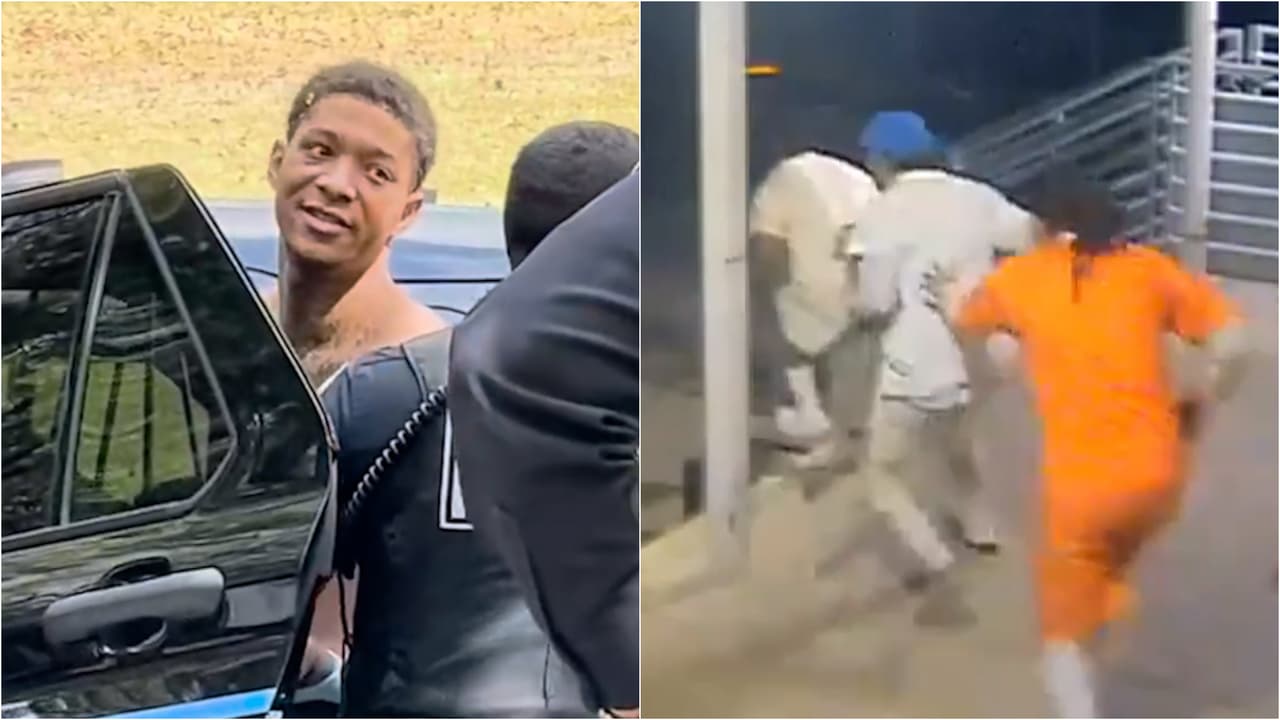 Un beso en cámara puso fin a la fuga del último de 10 reos que escaparon de Nueva Orleans