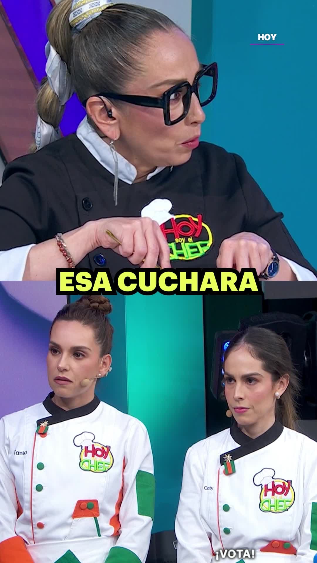¡ATRAPADA! Tere descubre a Tania Rincón chupando la cuchara
