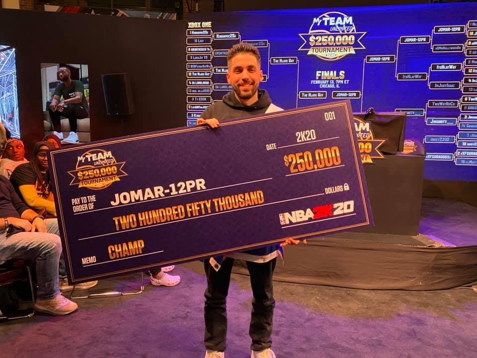 Joven boricua gana $250,000 jugando playstation en torneo de NBA 2K