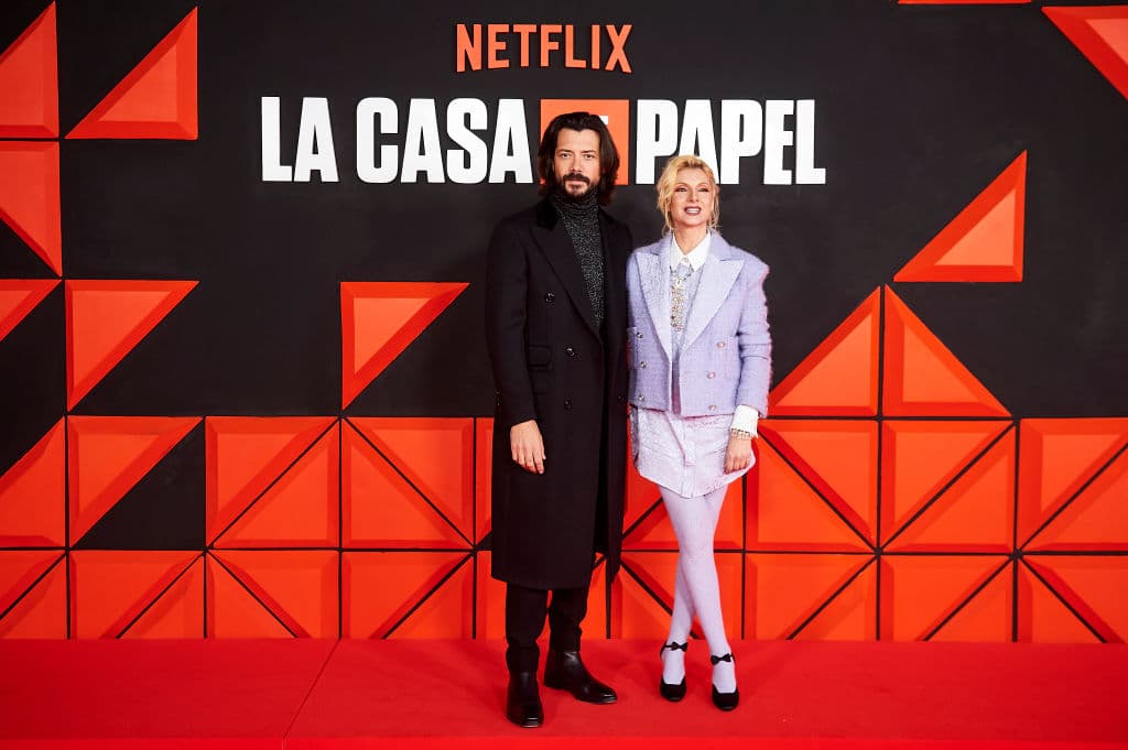 Álvaro Morte and Najwa Nimri.