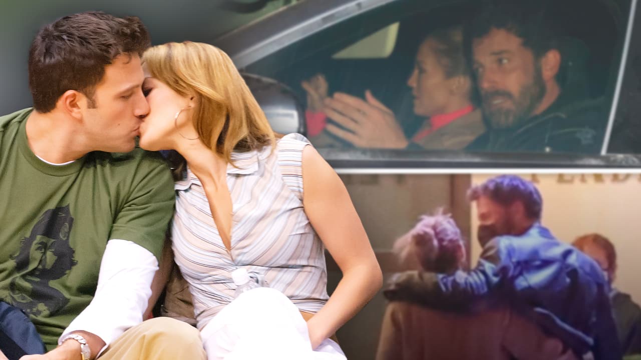 Por fin: JLo y Ben Affleck son fotografiados besándose apasionadamente en la boca