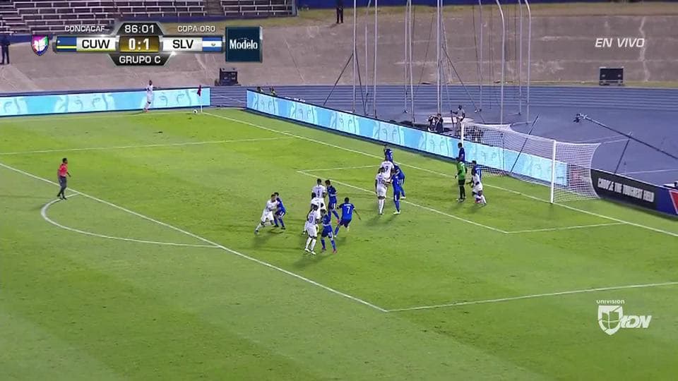 Tiro de esquina para El Salvador
