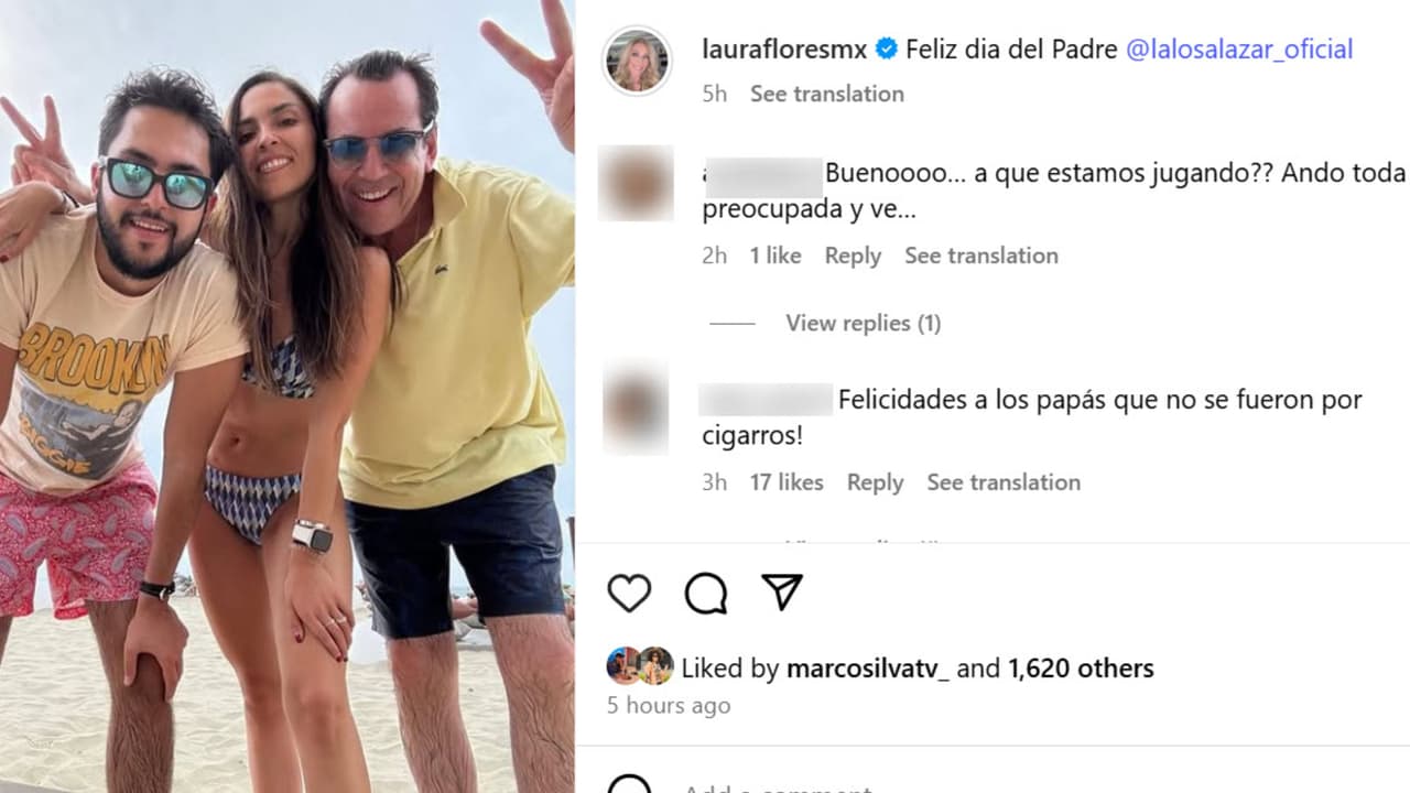 Este es el mensaje que Laura Flores le dedicó a su ex Lalo Salazar en el Día del Padre y a menos de una semana después de haber anunciado el fin de su romance.