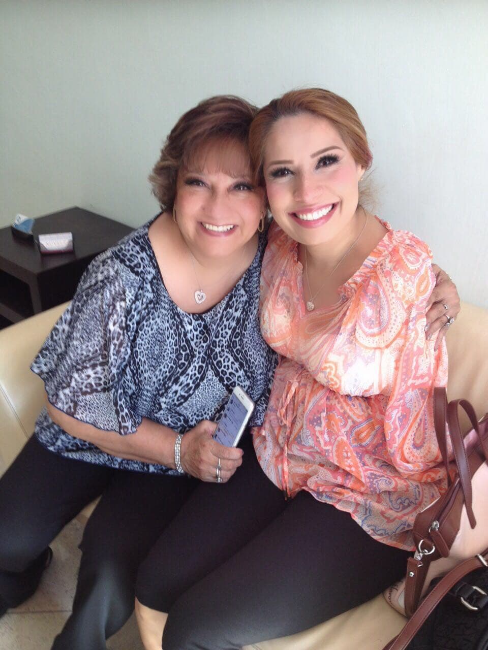 Su mamá es su gran apoyo e incondicional en esta nueva etapa de su vida.