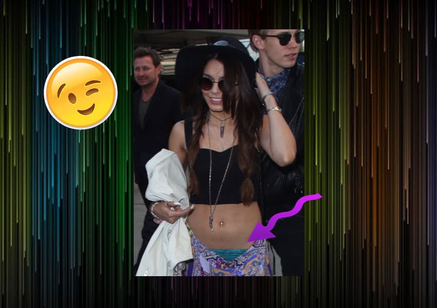 Vanessa Hudgens tiene que cuidar su peso, está tan delgada que se le caen los pantalones.