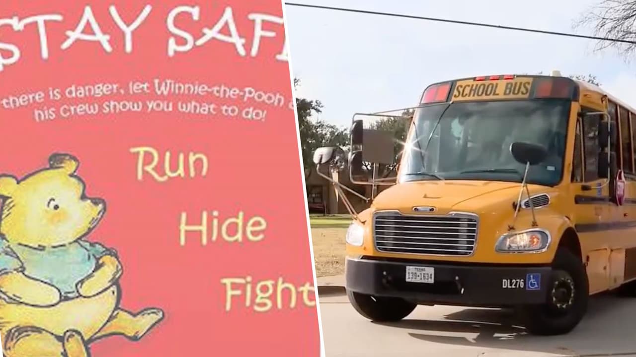 Desata polémica libro donde Winne Pooh 'enseña' qué hacer en caso de un tiroteo escolar en Texas