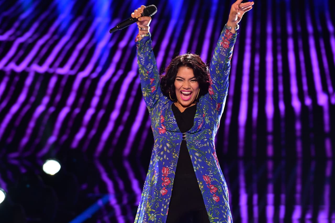 Su entusiasmo y desenvolvimiento escénico la hicieron obtener el "Sí" de los jueces.