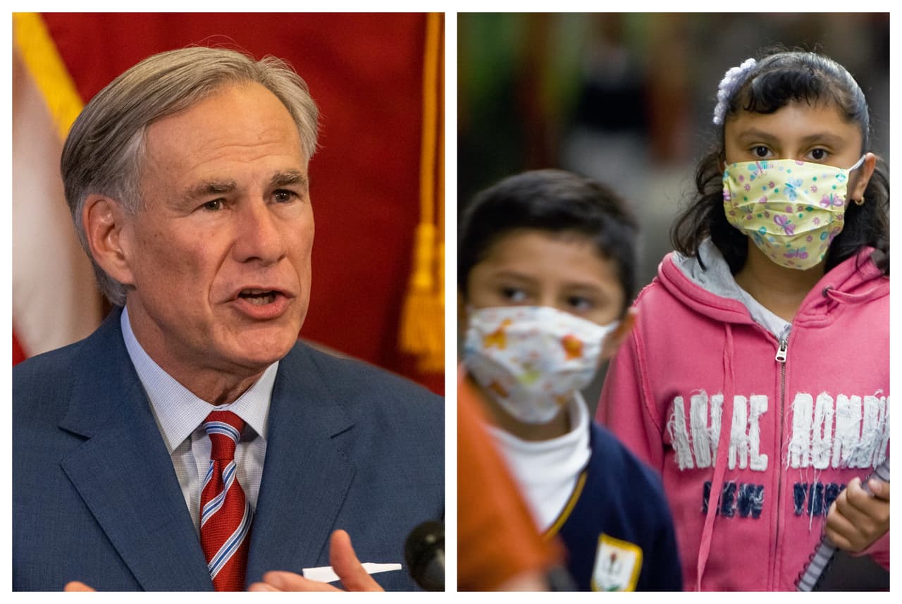 Usar o no mascarillas "ahora es responsabilidad de cada quien", dice el gobernador de Texas