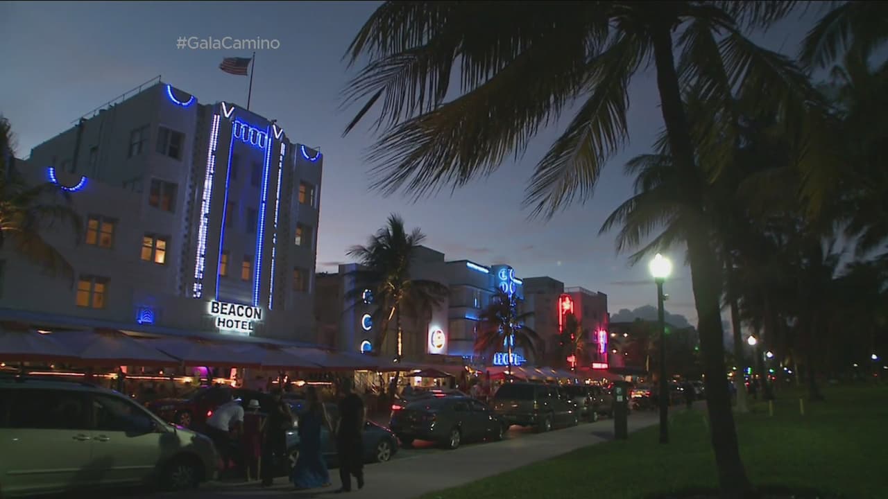 Cuando el sol se oculta la vida en Miami continúa.