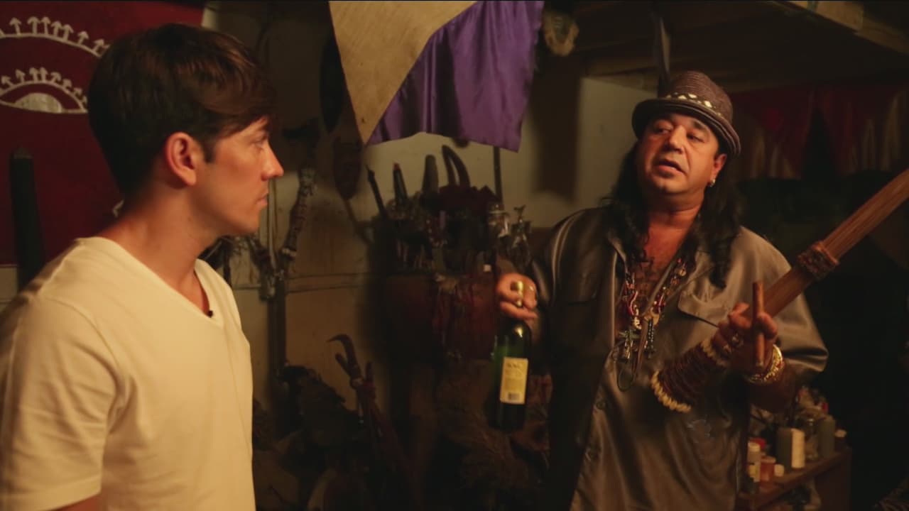 Roger quiso experimentar cómo es una limpia.