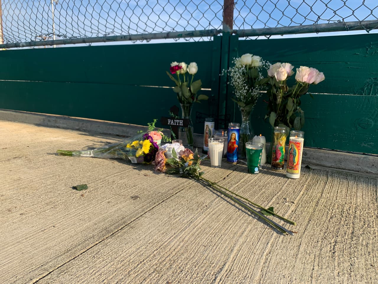 Lugar del homicidio, parque César Chávez