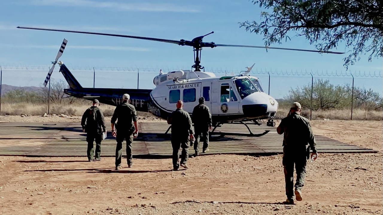 Agentes del Sector Tucson coordinados con oficiales del condado Pinal realizaron un operativo de rescate.