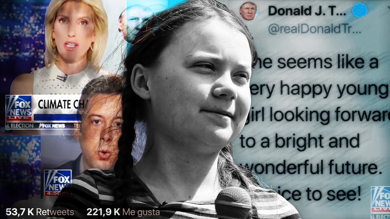 Con 16 años, Greta Thunberg da una lección a los adultos que la atacaron en redes y TV