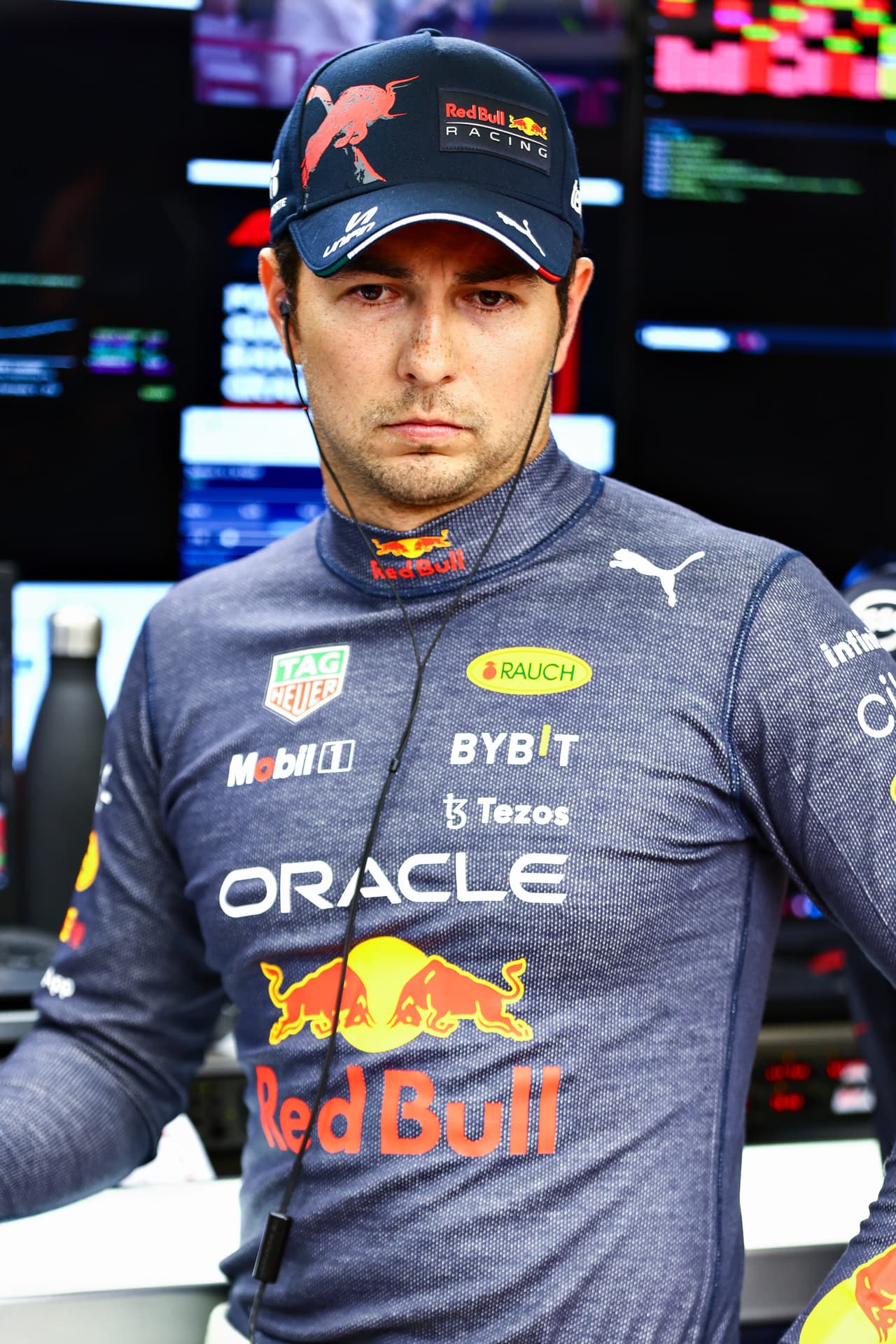 Sergio Pérez presentó algunos problemas en neumáticos y terminó en cuarto lugar.