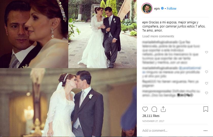 Esto sorprendió pues cada año solían hacer románticas publicaciones para conmemorar esta fecha tan especial en su relación.