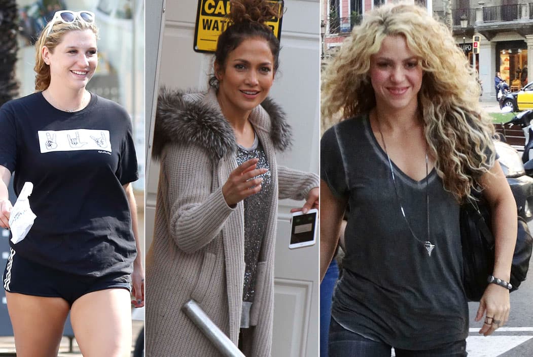 Estas cantantes no necesitan de ningun tipo de 'ayudita' y se atreven a presumir su belleza natural sin maquillaje.