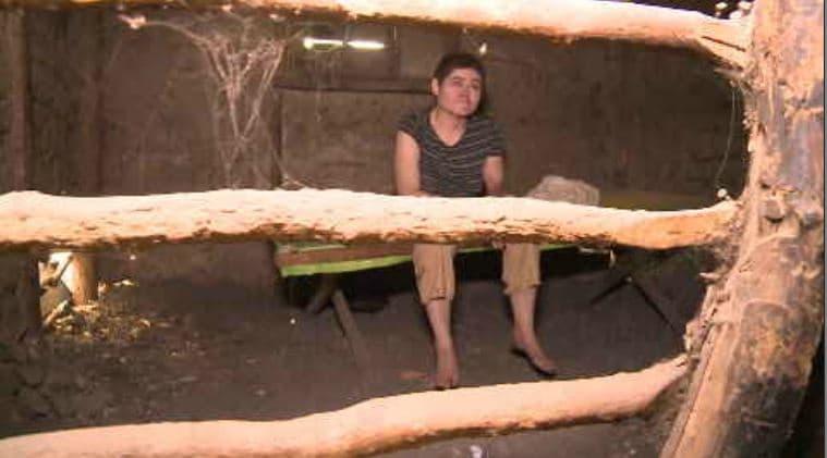 Yamileth Valle, joven que vive encerrada