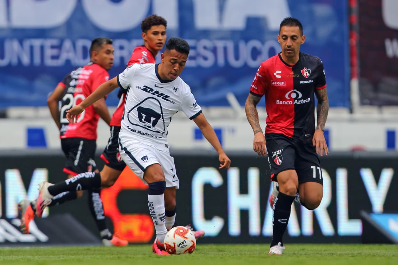 Con doblete de Juan Igancio Dinenno, los Pumas continúan con su racha perfecta en el Guard1anes 2020 de la Liga BBVA MX.