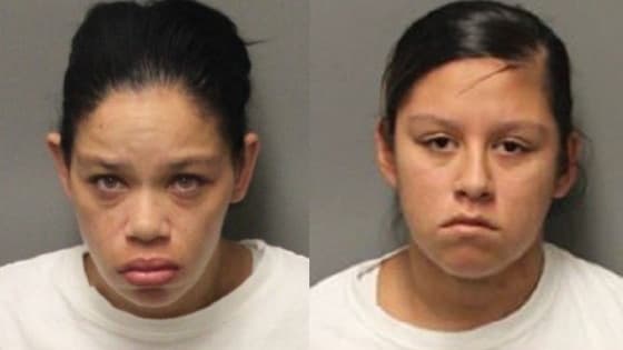 Dos mujeres son detenidas por robar leche y rociar gas pimienta a un bebé