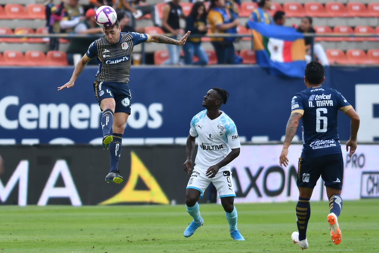 San Luis 0-2 Querétaro. Pereira y Romo marcaron los goles de Gallos.