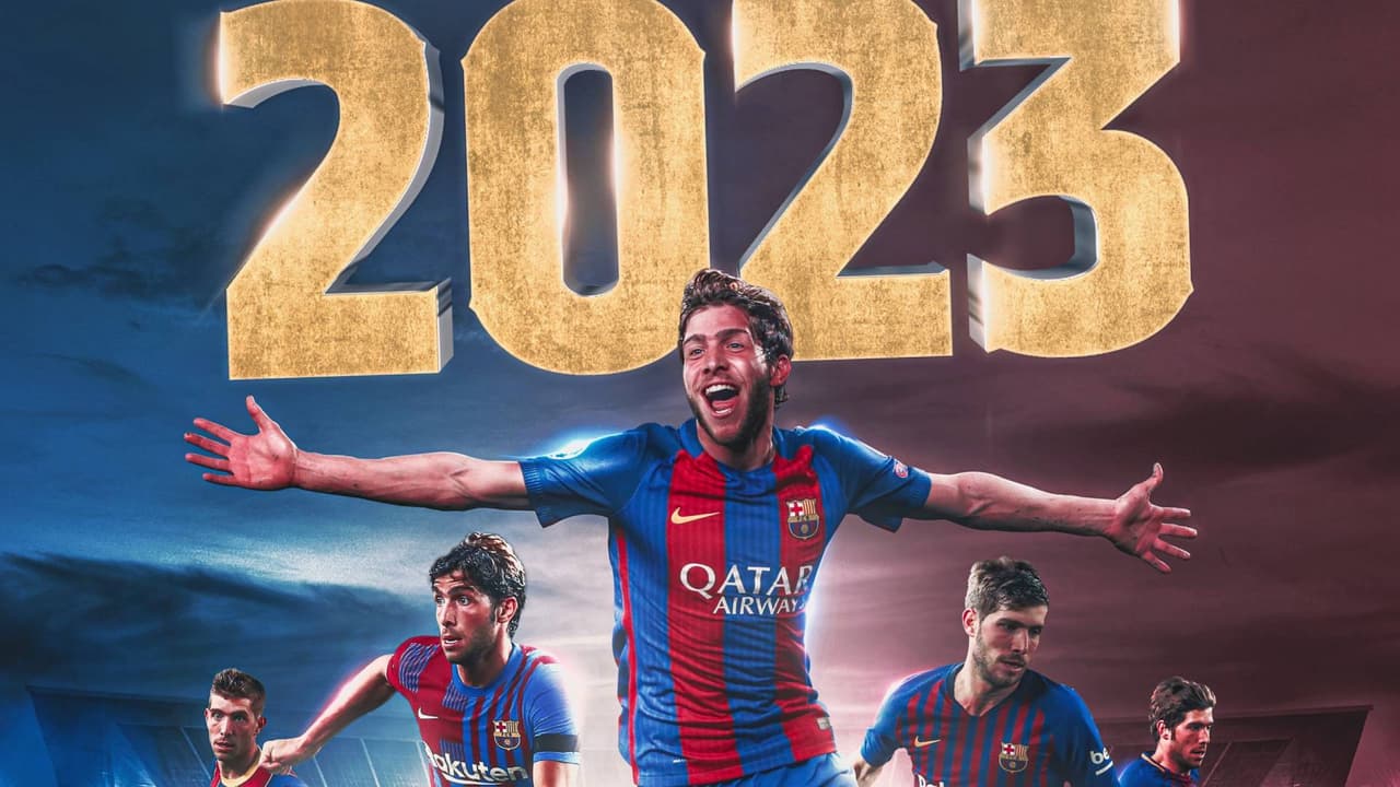 Pese a la rebaja salarial Sergi Roberto renueva con el Barcelona 